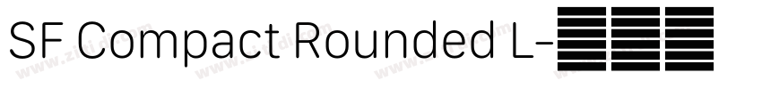 SF Compact Rounded L字体转换